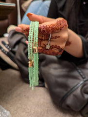 2.6 Stunning hanging beads bangles - KundanByNadia