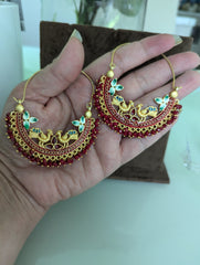 Chaand Bali earrings jewellery set