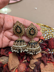 Beautiful jhumki earrings jewellery set