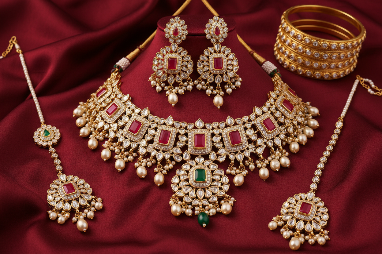 bridal indian jewellery