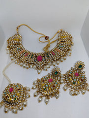 BRIDAL NECKLACE JEWELERY SET - KundanByNadia