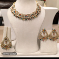 Multicolured  Necklace kundan Jewelery