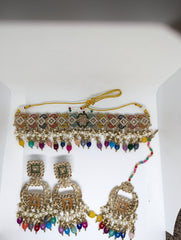 STUNNING NECKLACE JEWELERY CHOKKAR SET